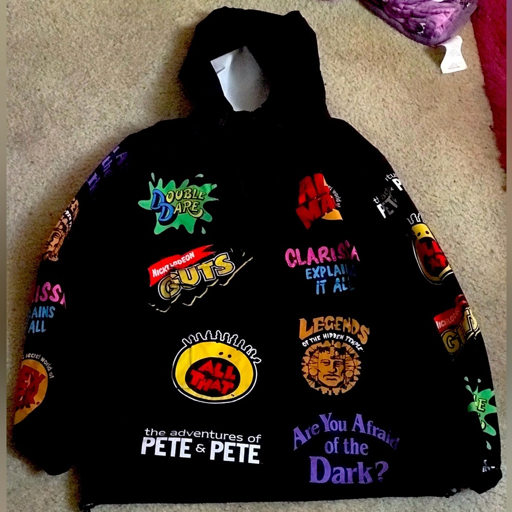 Nickelodeon vintage shows anorak